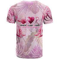 Breast Cancer Polynesian T Shirt I Can Do All Things Through Christ