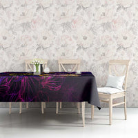 New Caledonia Tablecloth Whale Hibiscus Polynesian