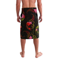 Wallis and Futuna Lavalava Octopus Plumeria Polynesian Tattoo