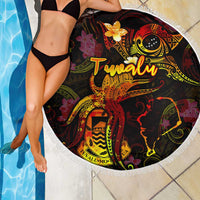 Tuvalu Beach Blanket Octopus Plumeria Polynesian Tattoo