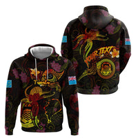 Tuvalu Hoodie Octopus Plumeria Polynesian Tattoo