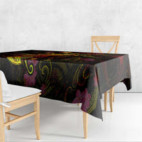 Tuvalu Tablecloth Octopus Plumeria Polynesian Tattoo