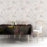 Northern Mariana Islands Tablecloth Octopus Plumeria Polynesian Tattoo