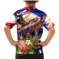 Personalized Philippines Independence Day Family Matching Mermaid Dress and Hawaiian Shirt Polynesia Filipinas Eagle Hibiscus