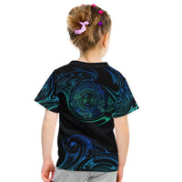 Sea Animal Polynesia Kid T Shirt Polynesian Pattern