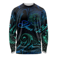 Sea Animal Polynesia Long Sleeve Shirt Polynesian Pattern