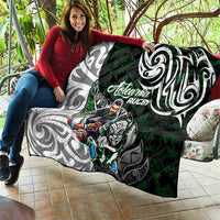 NZ Aotearoa Rugby Quilt New Zealand Silver Fern