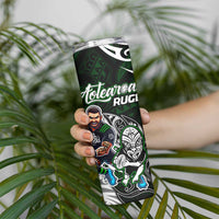 NZ Aotearoa Rugby Skinny Tumbler New Zealand Silver Fern