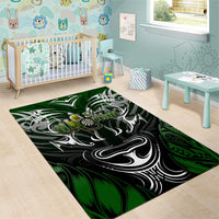 Warriors Maori Darts Area Rug New Zealand Darts Silver Fern