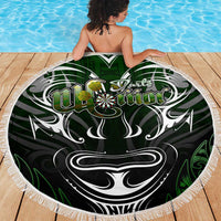 Warriors Maori Darts Beach Blanket New Zealand Darts Silver Fern