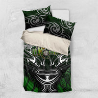 Warriors Maori Darts Bedding Set New Zealand Darts Silver Fern