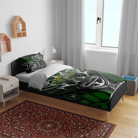 Warriors Maori Darts Bedding Set New Zealand Darts Silver Fern