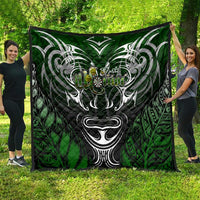 Warriors Maori Darts Quilt New Zealand Darts Silver Fern