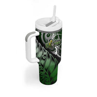 Warriors Maori Darts Tumbler With Handle New Zealand Darts Silver Fern