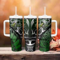 Warriors Maori Darts Tumbler With Handle New Zealand Darts Silver Fern