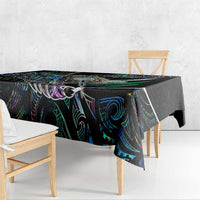 New Zealand Darts Tablecloth NZ Paua Shell Maori Fern