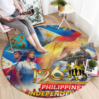 The Philippines 126th Independence Anniversary Round Carpet Art Style - Polynesian Pride