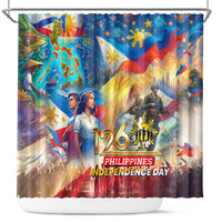 The Philippines 126th Independence Anniversary Shower Curtain Art Style - Polynesian Pride