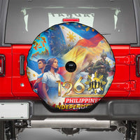 The Philippines 126th Independence Anniversary Spare Tire Cover Art Style - Polynesian Pride