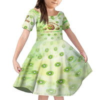 Kiwi Cannibalism Family Matching Short Sleeve Bodycon Dress and Hawaiian Shirt New Zealand Kiwi Cute Bird Funny