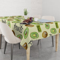 Kiwi Cute Humorous Tablecloth New Zealand Fruit