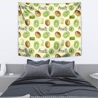 Kiwi Cute Humorous Tapestry New Zealand Fruit