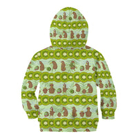 New Zealand Kiwi Fruit Witty Kiwi Bird Kid Hoodie