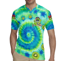 Just a Girl Who Loves Kiwis Rugby Jersey New Zealand Tie Dye