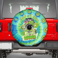 Just a Girl Who Loves Kiwis Spare Tire Cover New Zealand Tie Dye