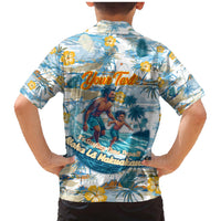 Hawaii Father's Day It's Surfing Time Family Matching Mermaid Dress and Hawaiian Shirt Aloha L Makuakane DT02 - Polynesian Pride