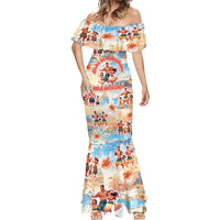 Hawaii Father's Day Mermaid Dress Hula With Dad DT02 - Polynesian Pride
