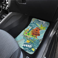 Palau Father's Day Polynesia Car Mats Dad and Son