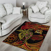 Papua New Guinea 50th Independence Day Area Rug Culture Spirit and Sovereignty