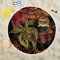 Papua New Guinea 50th Independence Day Beach Blanket Culture Spirit and Sovereignty