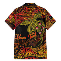 Papua New Guinea 50th Independence Day Family Matching Mermaid Dress and Hawaiian Shirt Culture Spirit and Sovereignty