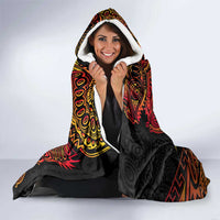 Papua New Guinea 50th Independence Day Hooded Blanket Culture Spirit and Sovereignty