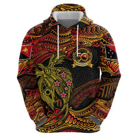 Papua New Guinea 50th Independence Day Zip Hoodie Culture Spirit and Sovereignty