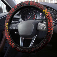 PNG 1975 - 2025 Steering Wheel Cover Papua New Guinea 50th Independence Anniversary