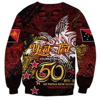PNG 1975 - 2025 Sweatshirt Papua New Guinea 50th Independence Anniversary