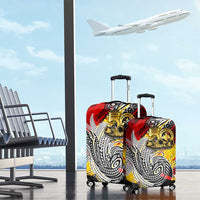 Papua New Guinea 50th Independence Day Luggage Cover Celebrate Our History, Inspire Our Future