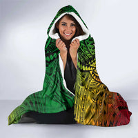 Vanuatu 45th Independence Anniversary Hooded Blanket Embracing Our Traditions Shaping Our Future