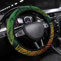 Vanuatu 45th Independence Anniversary Steering Wheel Cover Embracing Our Traditions Shaping Our Future