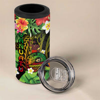 45th Anniversary of Freedom Vanuatu 4 in 1 Can Cooler Tumbler Island Pride Cultural Power Pacific Unity