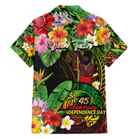 45th Anniversary of Freedom Vanuatu Hawaiian Shirt Island Pride Cultural Power Pacific Unity