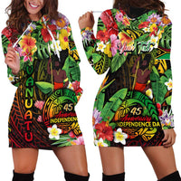 45th Anniversary of Freedom Vanuatu Hoodie Dress Island Pride Cultural Power Pacific Unity