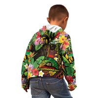 45th Anniversary of Freedom Vanuatu Kid Hoodie Island Pride Cultural Power Pacific Unity