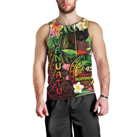 45th Anniversary of Freedom Vanuatu Men Tank Top Island Pride Cultural Power Pacific Unity