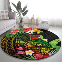 45th Anniversary of Freedom Vanuatu Round Carpet Island Pride Cultural Power Pacific Unity