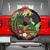 45th Anniversary of Freedom Vanuatu Spare Tire Cover Island Pride Cultural Power Pacific Unity