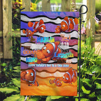 The Ocean Best Dad Garden Flag Like Marlin Happy Fathers Day To a True Hero - Polynesian Pride